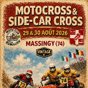 Motocross vintage à Massingy 2026